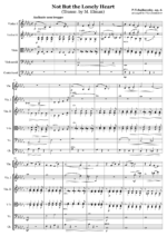 Not But the Lonely Heart, op.6