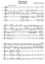 The Seasons, September, op.37-bis