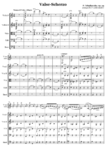 Valse-Scherzo, op.34