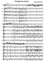 2 Morceaux de salon, Op.6, Hungarian Dance